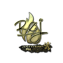 Sticker | roeJ (Gold) | Antwerp 2022