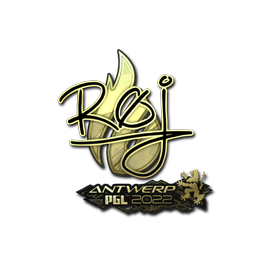 Sticker | roeJ (Gold) | Antwerp 2022