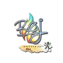 Sticker | roeJ (Holo) | Antwerp 2022