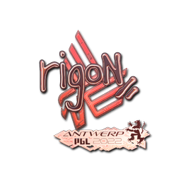 Sticker | rigoN (Holo) | Antwerp 2022