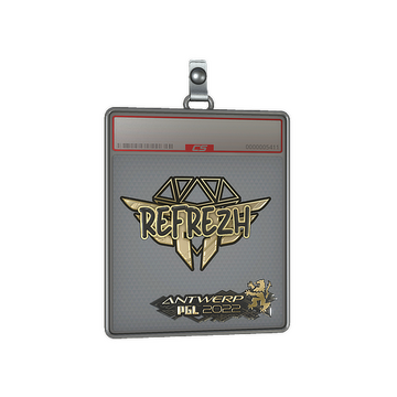 Sticker Slab | refrezh (Gold) | Antwerp 2022