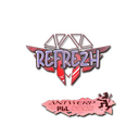 Sticker | refrezh (Holo) | Antwerp 2022