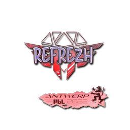 Sticker | refrezh (Holo) | Antwerp 2022
