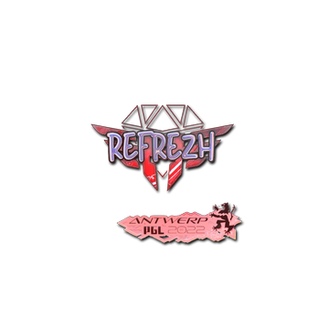 Sticker | refrezh (Holo) | Antwerp 2022