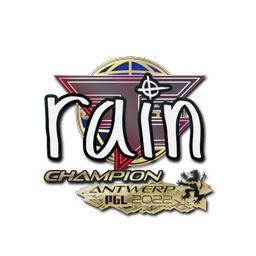 Sticker | rain (Champion) | Antwerp 2022