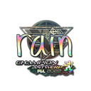 Sticker | rain (Holo, Champion) | Antwerp 2022