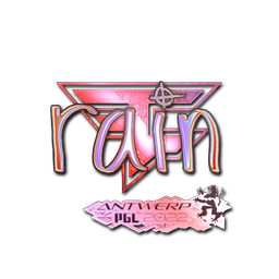 Sticker | rain (Holo) | Antwerp 2022