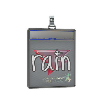 Sticker Slab | rain | Antwerp 2022