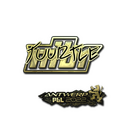 Sticker | Tuurtle (Gold) | Antwerp 2022