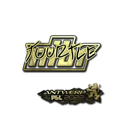 Sticker | Tuurtle (Gold) | Antwerp 2022