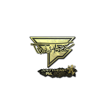 Sticker | Twistzz (Gold) | Antwerp 2022