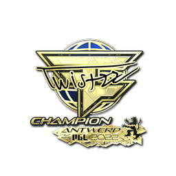 Sticker | Twistzz (Gold, Champion) | Antwerp 2022