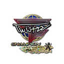 Sticker | Twistzz (Glitter, Champion) | Antwerp 2022