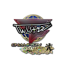 Sticker | Twistzz (Glitter, Champion) | Antwerp 2022