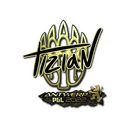 Sticker | tiziaN (Gold) | Antwerp 2022