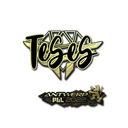 Sticker | TeSeS (Gold) | Antwerp 2022