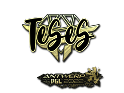 Steam Community Market :: Listings for Sticker | TeSeS (Gold