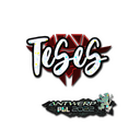 Sticker | TeSeS (Glitter) | Antwerp 2022