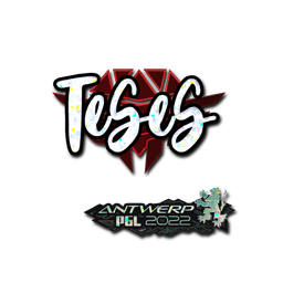 Sticker | TeSeS (Glitter) | Antwerp 2022