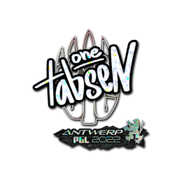Sticker | tabseN (Glitter) | Antwerp 2022