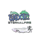 Sticker | woxic (Holo) | Antwerp 2022