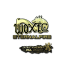 Sticker | woxic (Gold) | Antwerp 2022