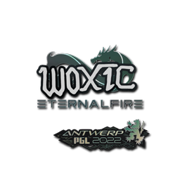 Sticker | woxic | Antwerp 2022