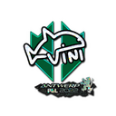 Sticker | VINI (Glitter) | Antwerp 2022