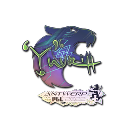 Sticker | yuurih (Holo) | Antwerp 2022