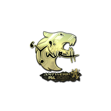 Sticker | yuurih (Gold) | Antwerp 2022