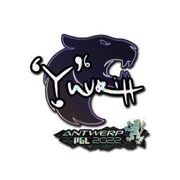 Sticker | yuurih (Glitter) | Antwerp 2022