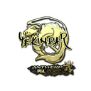 Sticker | YEKINDAR (Gold) | Antwerp 2022