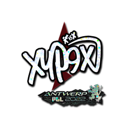 Sticker | Xyp9x (Glitter) | Antwerp 2022