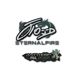 Sticker | xfl0ud | Antwerp 2022