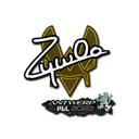Sticker | ZywOo (Glitter) | Antwerp 2022