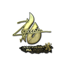 Sticker | Zyphon (Gold) | Antwerp 2022