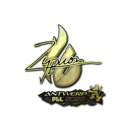 Sticker | Zyphon (Gold) | Antwerp 2022