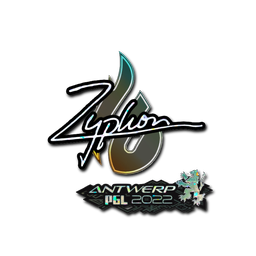 Sticker | Zyphon (Glitter) | Antwerp 2022