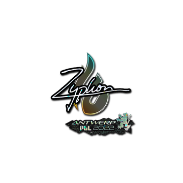 Sticker | Zyphon (Glitter) | Antwerp 2022