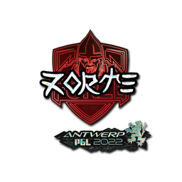 Sticker | zorte (Glitter) | Antwerp 2022