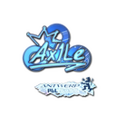 Sticker | Ax1Le (Holo) | Antwerp 2022