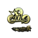 Sticker | Ax1Le (Gold) | Antwerp 2022