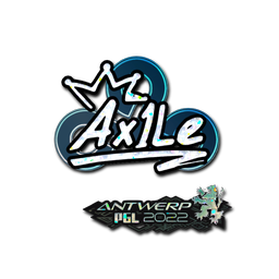 Sticker | Ax1Le (Glitter) | Antwerp 2022