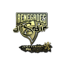 Sticker | aliStair (Gold) | Antwerp 2022