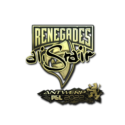 Sticker | aliStair (Gold) | Antwerp 2022