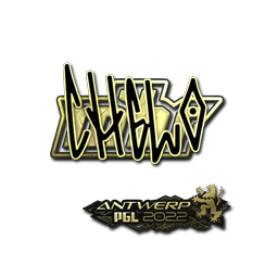 Sticker | chelo (Gold) | Antwerp 2022