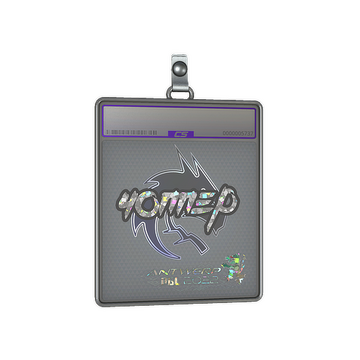 Sticker Slab | chopper (Glitter) | Antwerp 2022