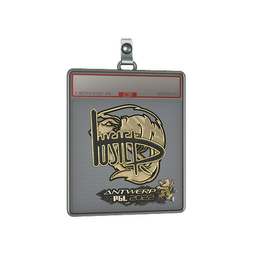 Sticker Slab | buster (Gold) | Antwerp 2022