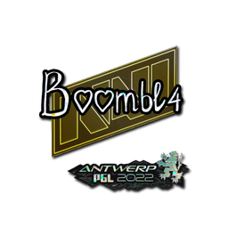Sticker | Boombl4 (Glitter) | Antwerp 2022