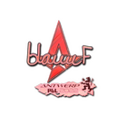 Sticker | blameF (Holo) | Antwerp 2022